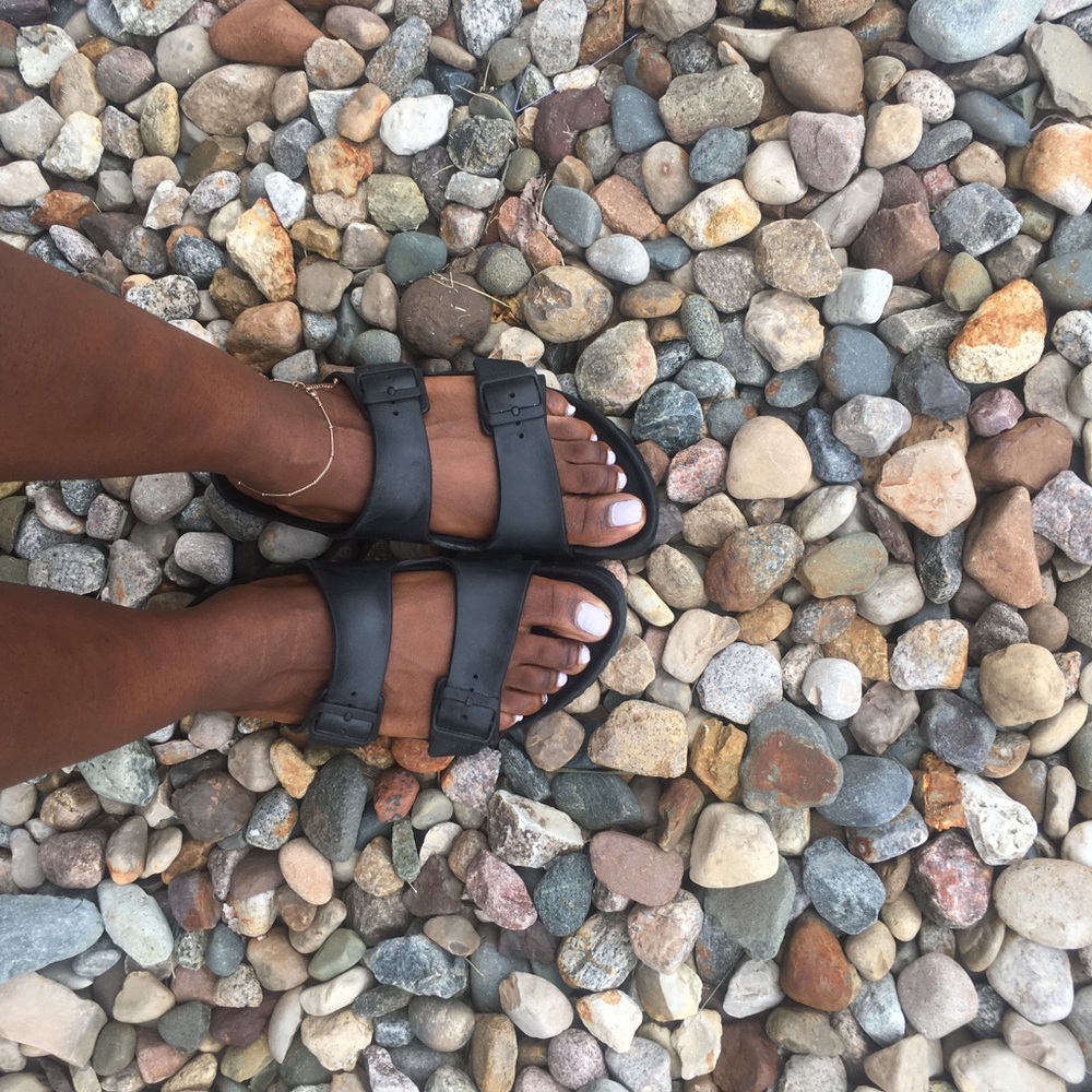 •SOLD• Black Birkenstocks